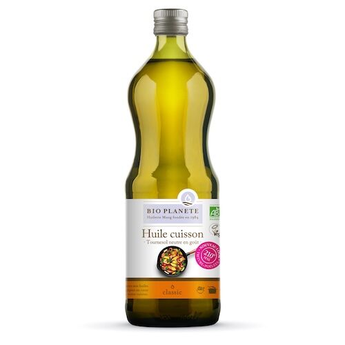 High Oleic Sunflower Oil 1l Organic Bio Planète