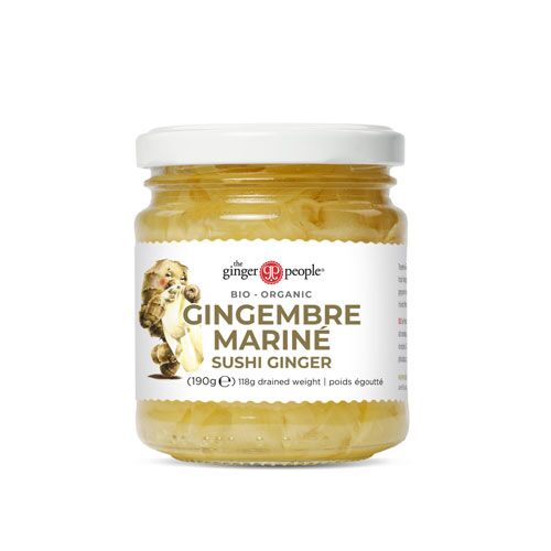 Eingelegter Ingwer Sushi 190g Bio