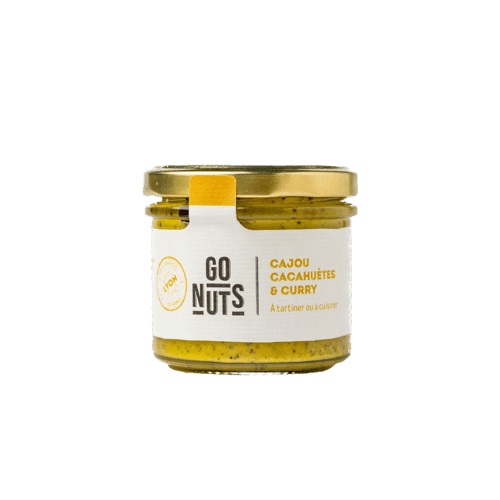 Peanut Cashew Curry Spread 100G Go Nuts Bio