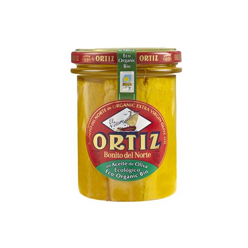 Weiße Thunfisch bio-olivenöl extra 220g Ortiz
