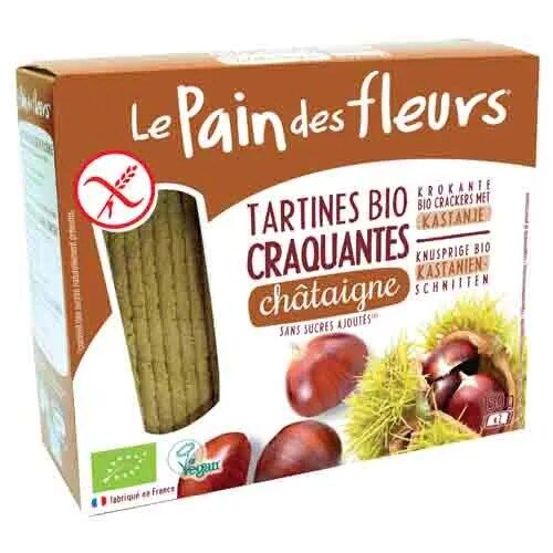 Blumenbrot Kastanien Glutenfrei Bio