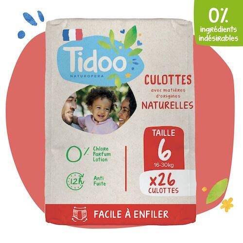 Culottes d’apprentissage écologiques T6 (16-30kg) Tidoo x26