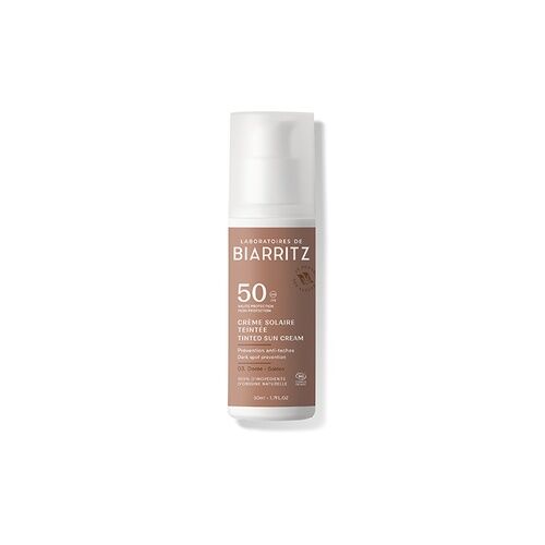 Getönte Gesichtssonnencreme LSF 50 Golden 50ml