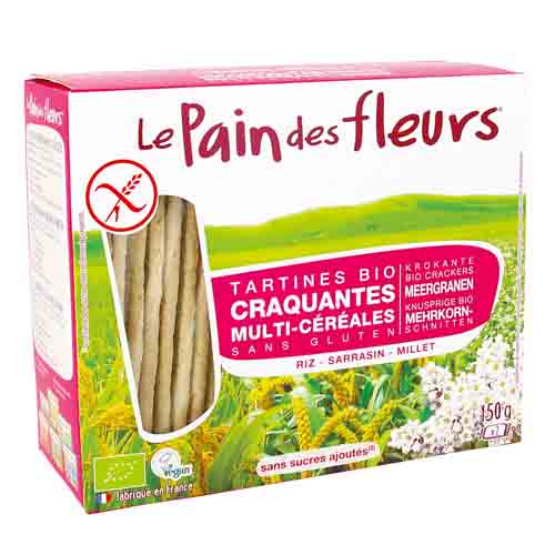 Toast multi-grain gluten free Organic