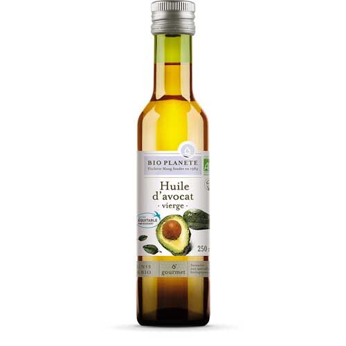 Huile d'avocat vierge 250ml Bio