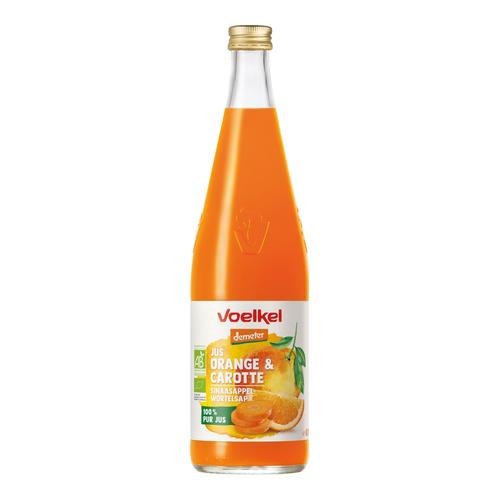 Organic orange juice carrot 700 ml