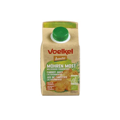 Lacto-fermented carrot juice Demeter 500ml organic