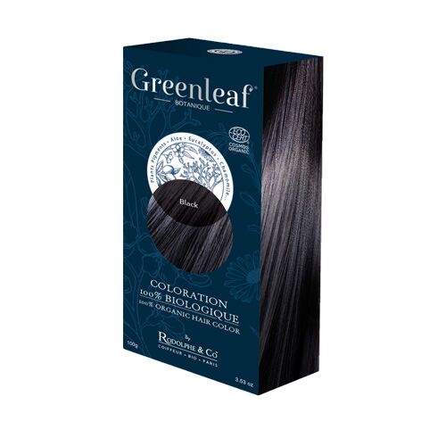 Bio-Haarfarbe 100 % natürlich & pflanzlich 100g Greenleaf