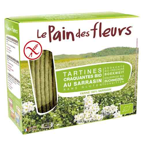 Le pain des fleurs Sarrasin - 150g  Bio