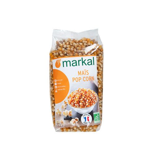 Corn for organic popcorn 500g