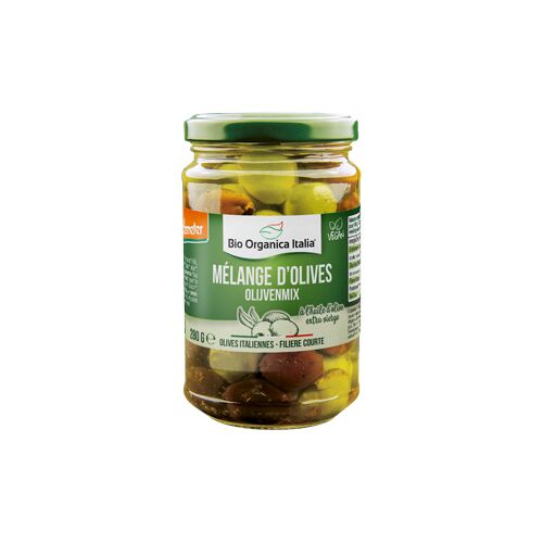 Trio d'olives à l'huile 280g Bio